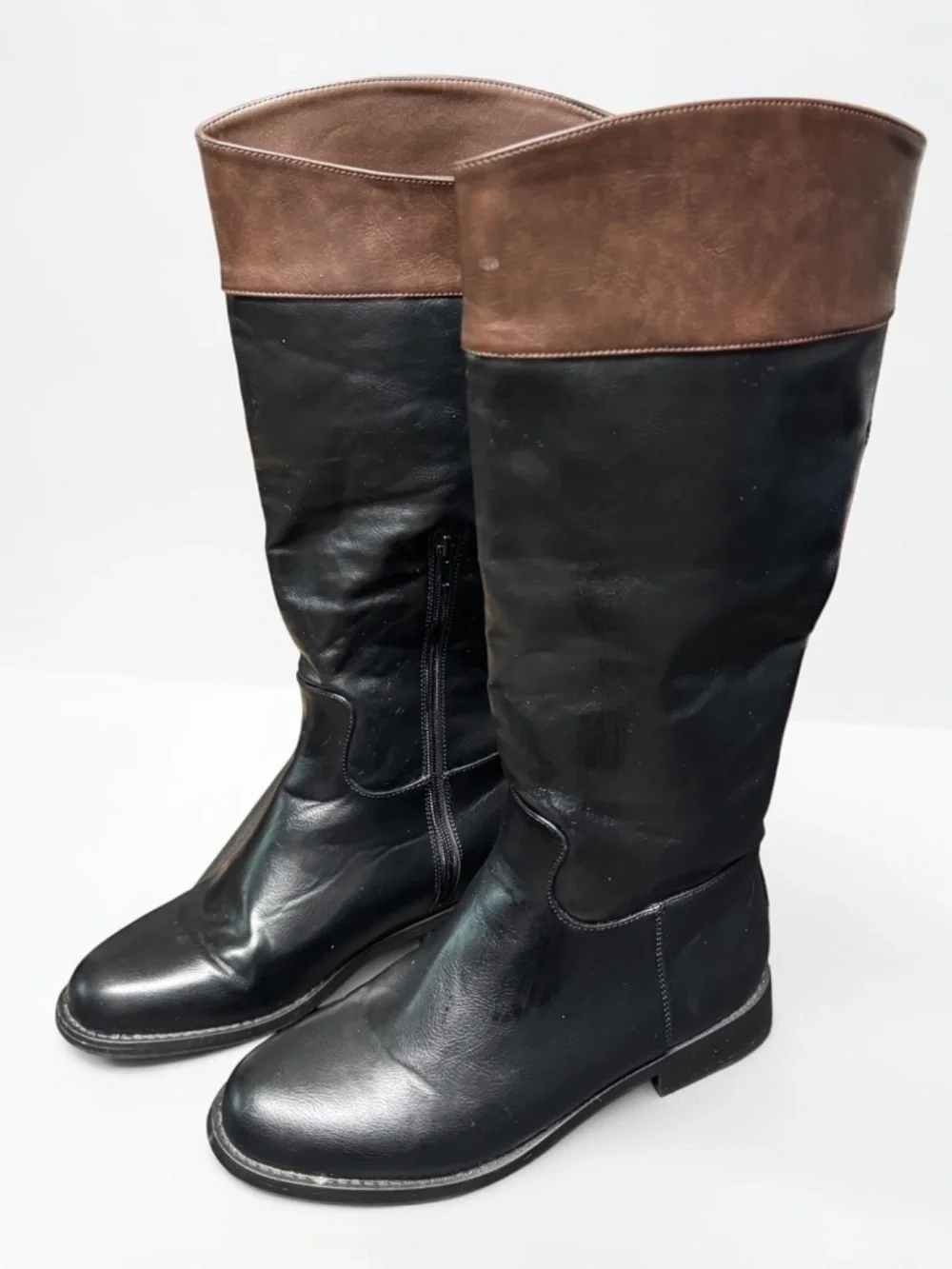 ShoeDazzle Lily Knee High Riding Boots Size 9 Like New